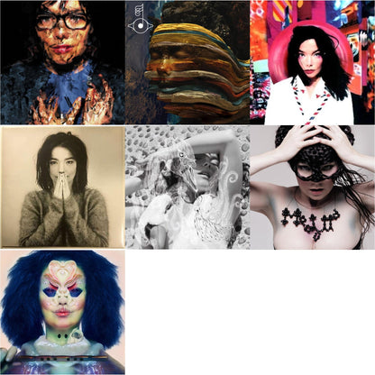 Debut & Post & Vespertine & Medulla & Utopia & Selma Songs & Bastards: Remix