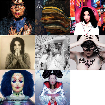 Debut & Homogenic & Post & Vespertine & Medulla & Utopia & Selma Songs & Bastards: Remix