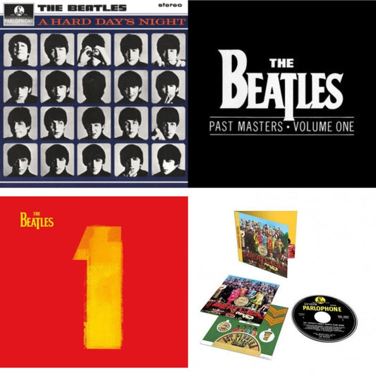 Hard Day's Night & Past Masters Vol.1 & 2 & 1 & Sgt. Pepper's Lonely Hearts Club Band (Anniversary Edition)