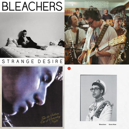 This is a 4 LP Vinyl SKU bundle.
1.This LP Vinyl is brand new.Format: LP VinylMusic Style: Alternative RockThis item's title is: Gone Now (180G/Gold Palate LP Vinyl)Artist: BleachersLabel: LEGACYBarcode: 194398634517Release Date: 6/11/2021
2.This LP Vinyl is brand new.