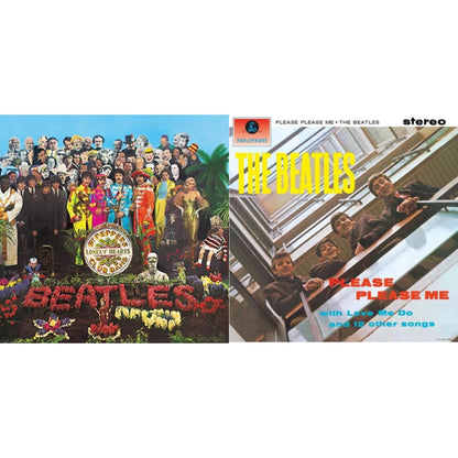 Please Please Me & Sgt. Pepper's Lonely Hearts Club Band (2017 Stereo Mix/180G/Original Stencils)