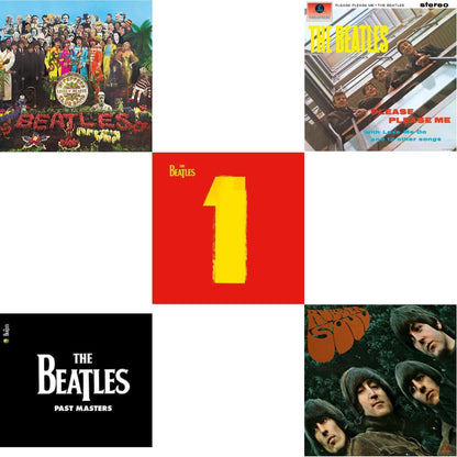 Please Please Me & Rubber Soul & Past Masters 1 & 2 & 1 (2015 Reissue) & Sgt. Pepper's Lonely Hearts Club Band (2017 Stereo Mix/180G/Original Stencils)