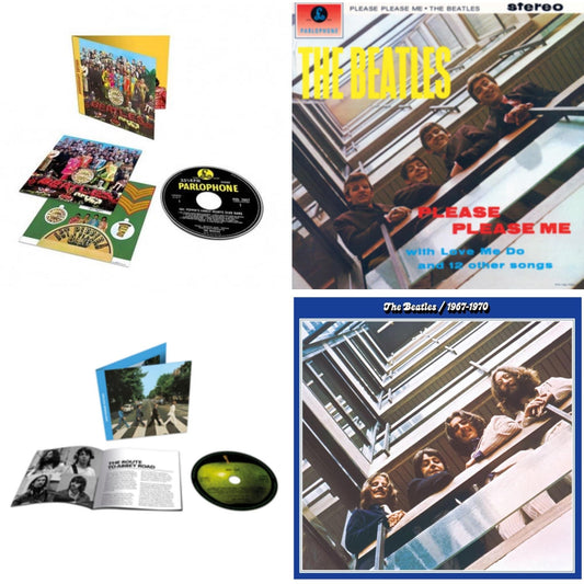 Please Please Me & Beatles 1967-1970 (2023 Edition) (2CD) & Abbey Road Anniversary & Sgt. Pepper's Lonely Hearts Club Band (Anniversary Edition)