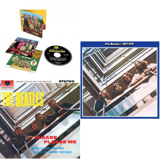Please Please Me & Beatles 1967-1970 (2023 Edition) (2CD) & Sgt. Pepper's Lonely Hearts Club Band (Anniversary Edition)