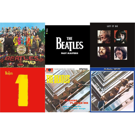 Beatles - Please Please Me & Past Masters 1 & 2 & Beatles 1967-1970 (2023 Edition) (Half-Speed) (3LP) & Let It Be Special Edition (Super Deluxe/Slipbox/Book/4LP/12Inch Ep Box Set) & 1 (2015 Reissue) & Sgt. Pepper's Lonely Hearts Club Band (2017