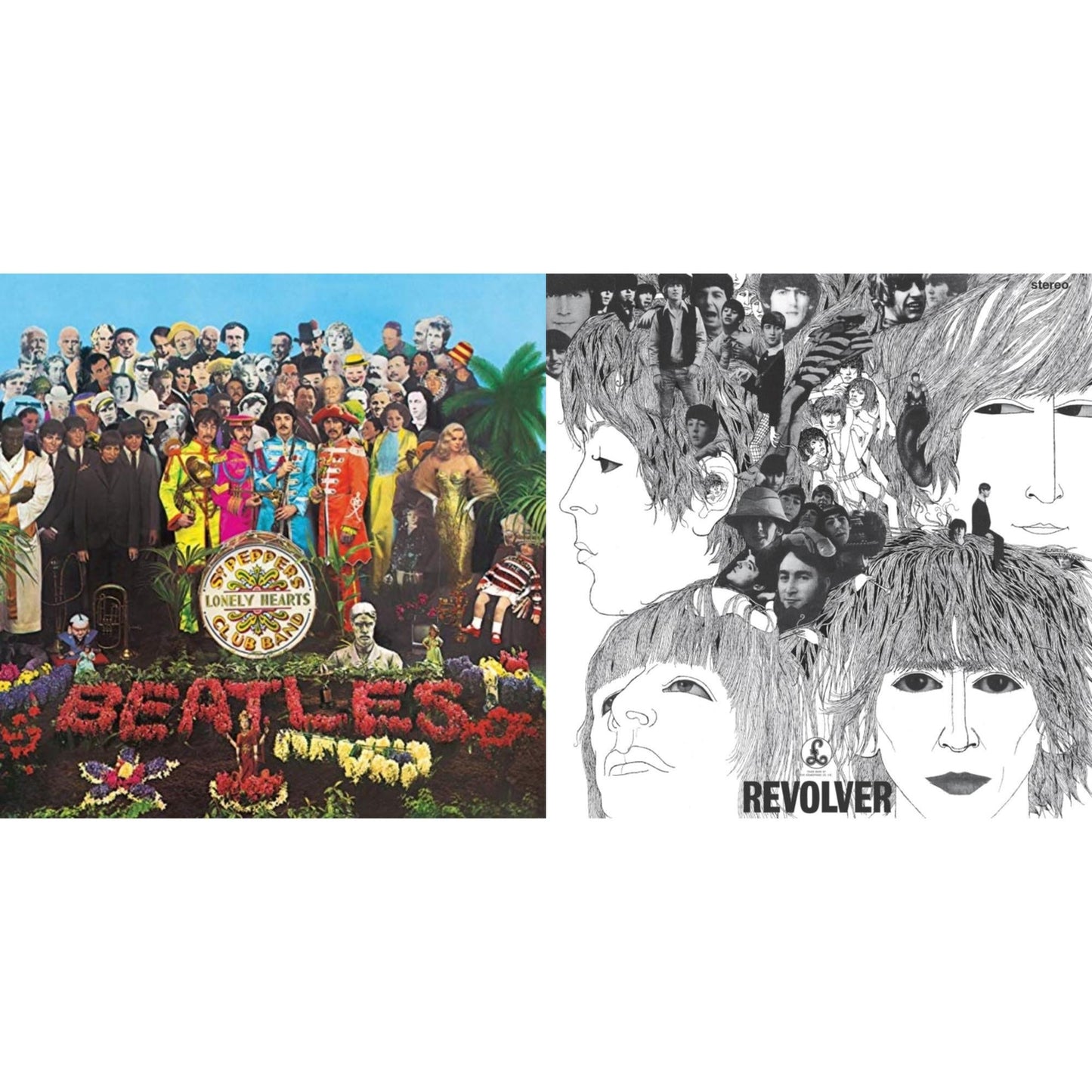 Revolver - Special Edition (Picture Disc) & Sgt. Pepper's Lonely Hearts Club Band (2017 Stereo Mix/180G/Original Stencils)