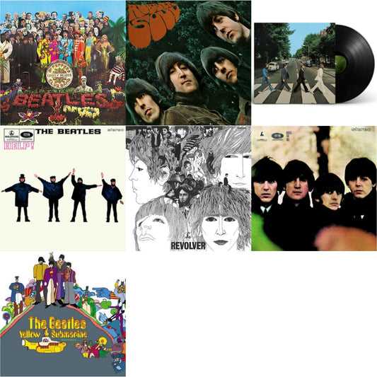 Beatles For Sale & Help & Rubber Soul & Yellow Submarine & Revolver Special Edition & Sgt. Pepper's Lonely Hearts Club Band (2017 Stereo Mix/180G/Original Stencils) & Abbey Road Anniversary