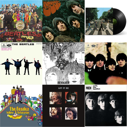 Beatles - Beatles For Sale & Help & Rubber Soul & With The Beatles & Yellow Submarine & Revolver Special Edition & Let It Be Special Edition (Super Deluxe/Slipbox/Book/4LP/12Inch Ep Box Set) & Sgt. Pepper's Lonely Hearts Club Band (2017 Stereo