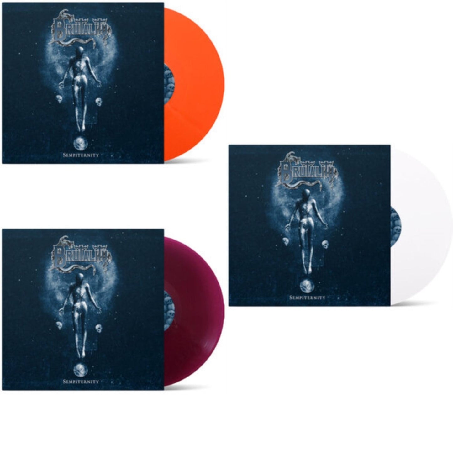 This is a 3 LP Vinyl SKU bundle.
1.This LP Vinyl is brand new.Format: LP VinylThis item's title is: Sempiternity (Transparent Orange LP Vinyl)Artist: BrutalityLabel: TARGET / EMZ PRODUCTIONS / SPVBarcode: 5700907270173Release Date: 5/27/2022
2.This LP Vinyl is brand new.