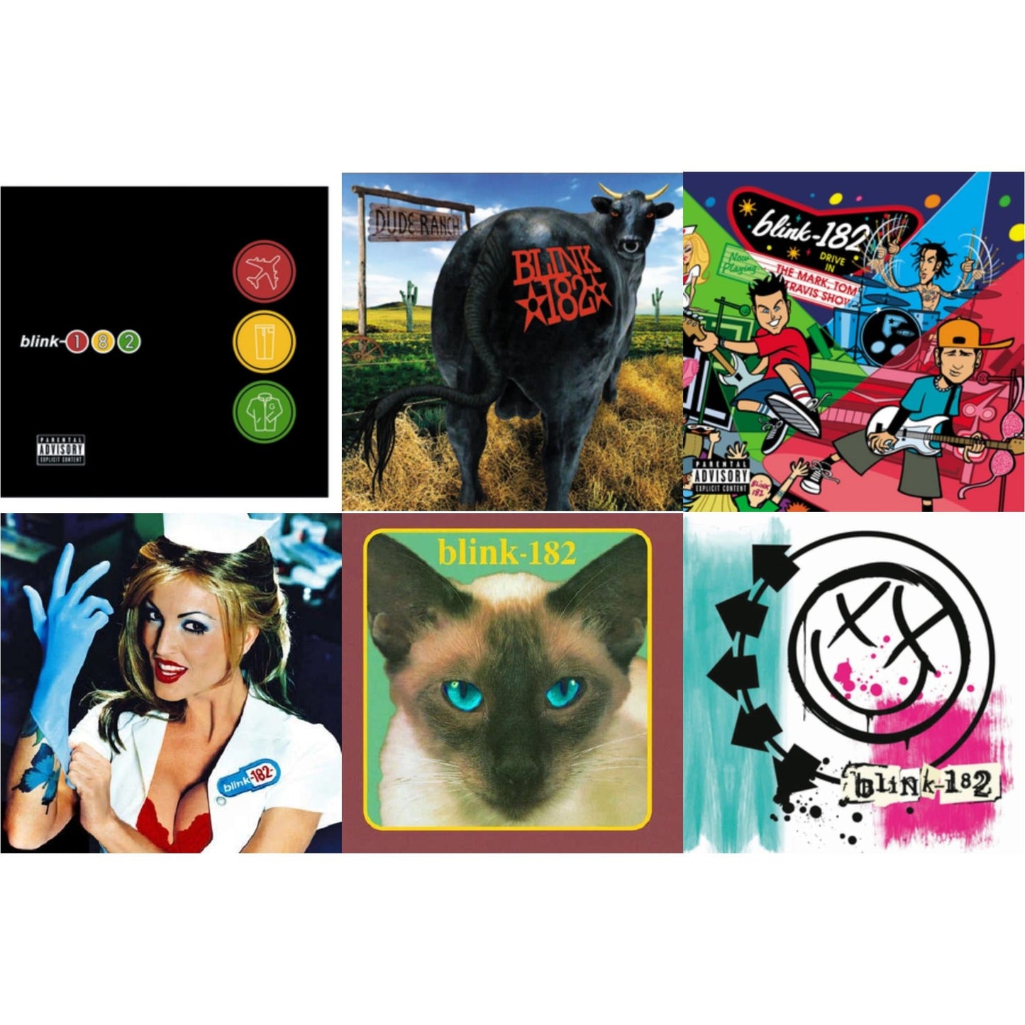 Enema Of The State (X) & Dude Ranch & Take Off Your Pants & Jacket & Mark Tom & Travis Show (Enema Strikes Back) & Cheshire Cat & Blink-182