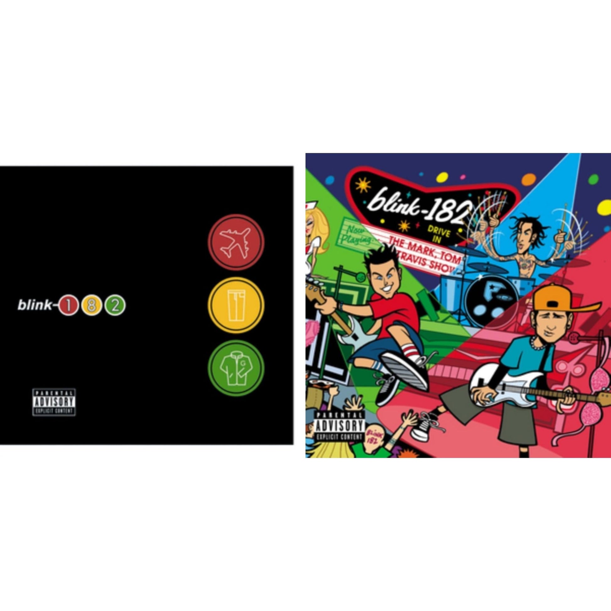 This is a 2 LP Vinyl SKU bundle.
1.This LP Vinyl is brand new.Format: LP VinylMusic Style: Pop PunkThis item's title is: Take Off Your Pants & JacketArtist: Blink-182Label: Universal Music Group InternationalBarcode: 602557005141Release Date: 10/7/2016
2.This LP Vinyl is brand new.
