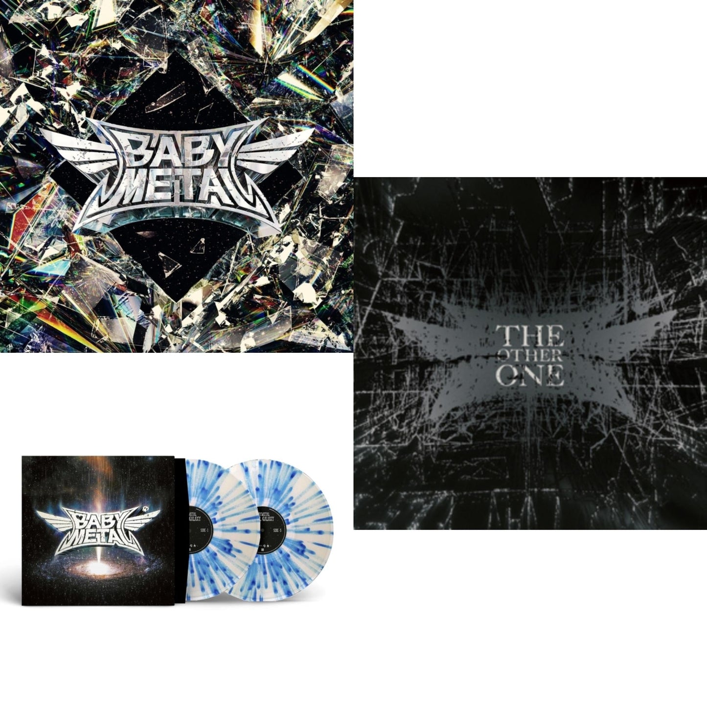 Metal Forth (X) & Metal Galaxy (White & Blue Splatter Vinyl/2LP) & The Other One (Clear With Black & White Splatter LP Vinyl)