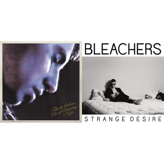 This is a 2 LP Vinyl SKU bundle.
1.This LP Vinyl is brand new.Format: LP VinylMusic Style: Alternative RockThis item's title is: Strange Desire (180G/Translucent Yellow LP Vinyl)Artist: BleachersLabel: LEGACYBarcode: 194398645513Release Date: 3/26/2021
2.This LP Vinyl is brand new.