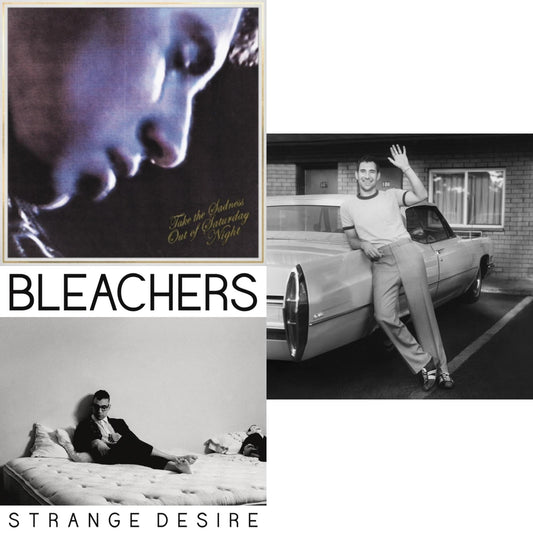 This is a 3 LP Vinyl SKU bundle.
1.This LP Vinyl is brand new.Format: LP VinylMusic Style: Alternative RockThis item's title is: Strange Desire (180G/Translucent Yellow LP Vinyl)Artist: BleachersLabel: LEGACYBarcode: 194398645513Release Date: 3/26/2021
2.This LP Vinyl is brand new.