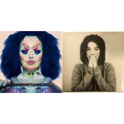 Bjork - Debut & Utopia - LP Vinyl Bundle