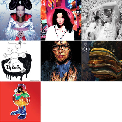 Homogenic & Post & Vespertine & Greatest Hits & Selma Songs & Bastards: Remix & Volta