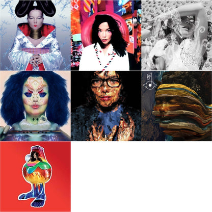 Homogenic & Post & Vespertine & Utopia & Selma Songs & Bastards: Remix & Volta