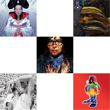 Homogenic & Vespertine & Selma Songs & Bastards: Remix & Volta