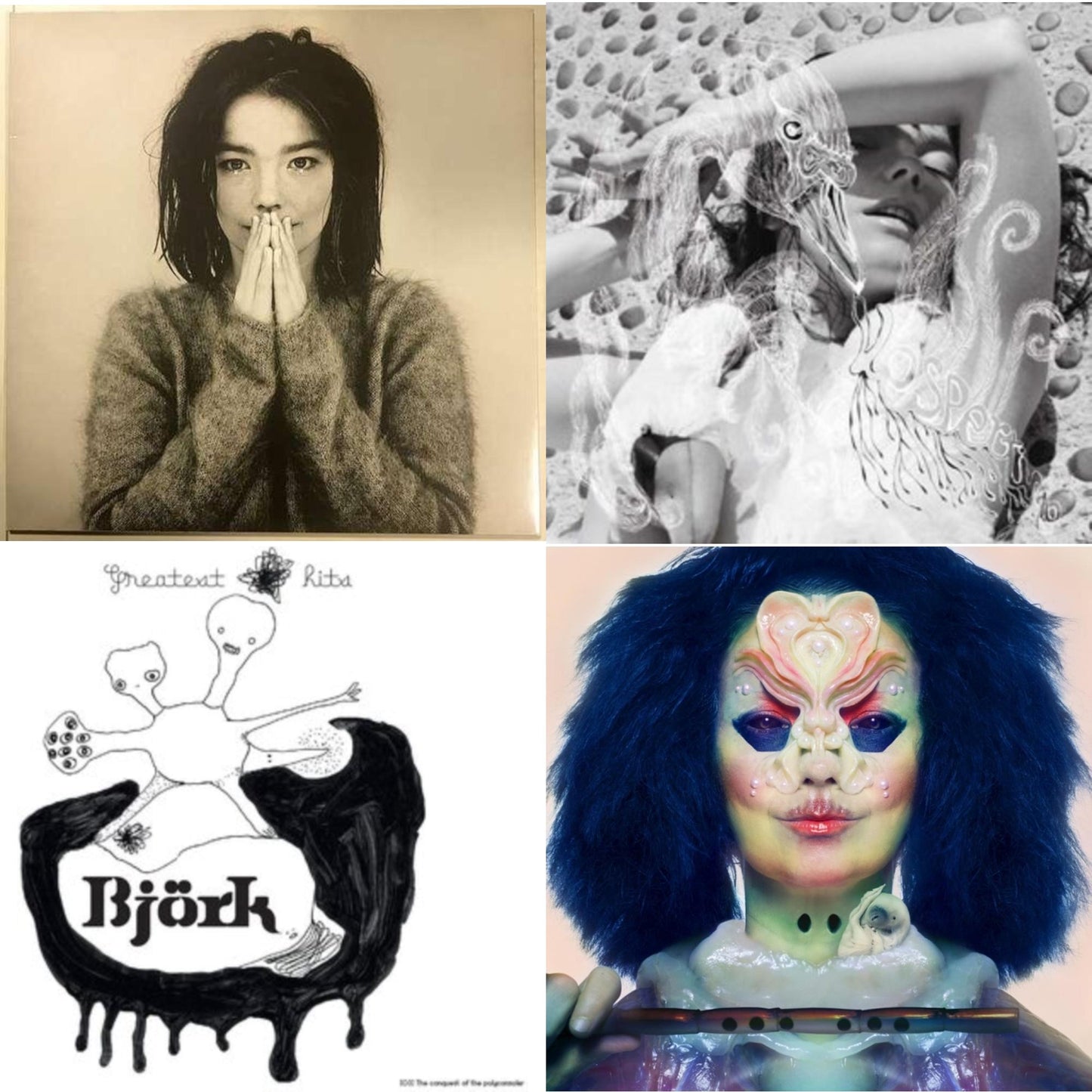 Debut & Vespertine & Greatest Hits & Utopia