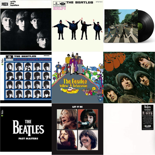 Hard Day's Night & Help & Rubber Soul & With The Beatles & Yellow Submarine & Past Masters 1 & 2 & Let It Be Special Edition & Beatles (The White Album) (2LP) & Abbey Road Anniversary