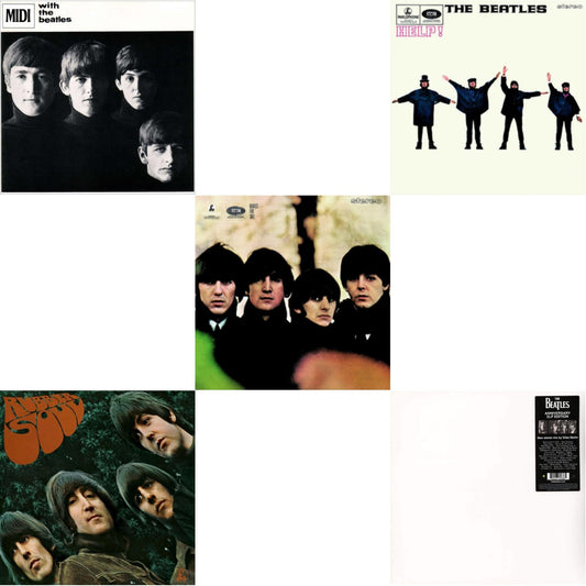 Beatles For Sale & Help & Rubber Soul & With The Beatles & Beatles (The White Album) (2LP)