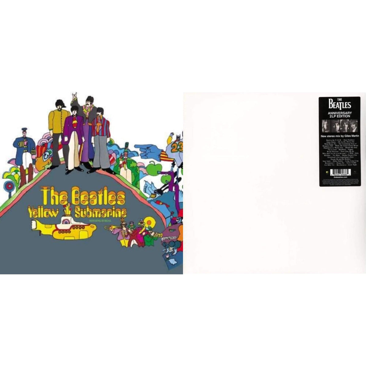 Yellow Submarine & Beatles (The White Album) (2LP)