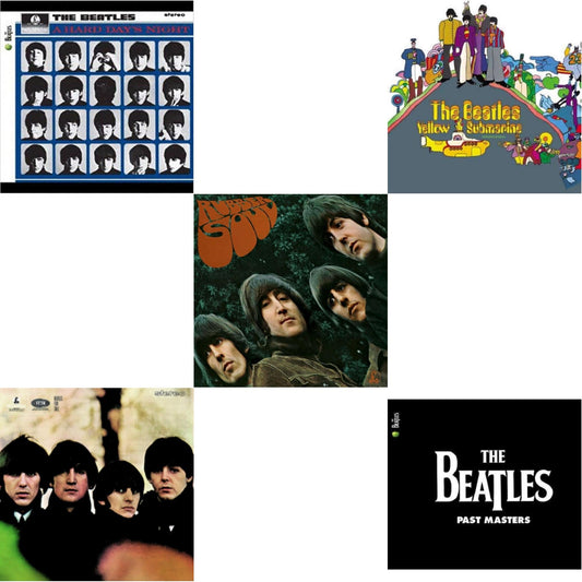 Hard Day's Night & Beatles For Sale & Rubber Soul & Yellow Submarine & Past Masters 1 & 2