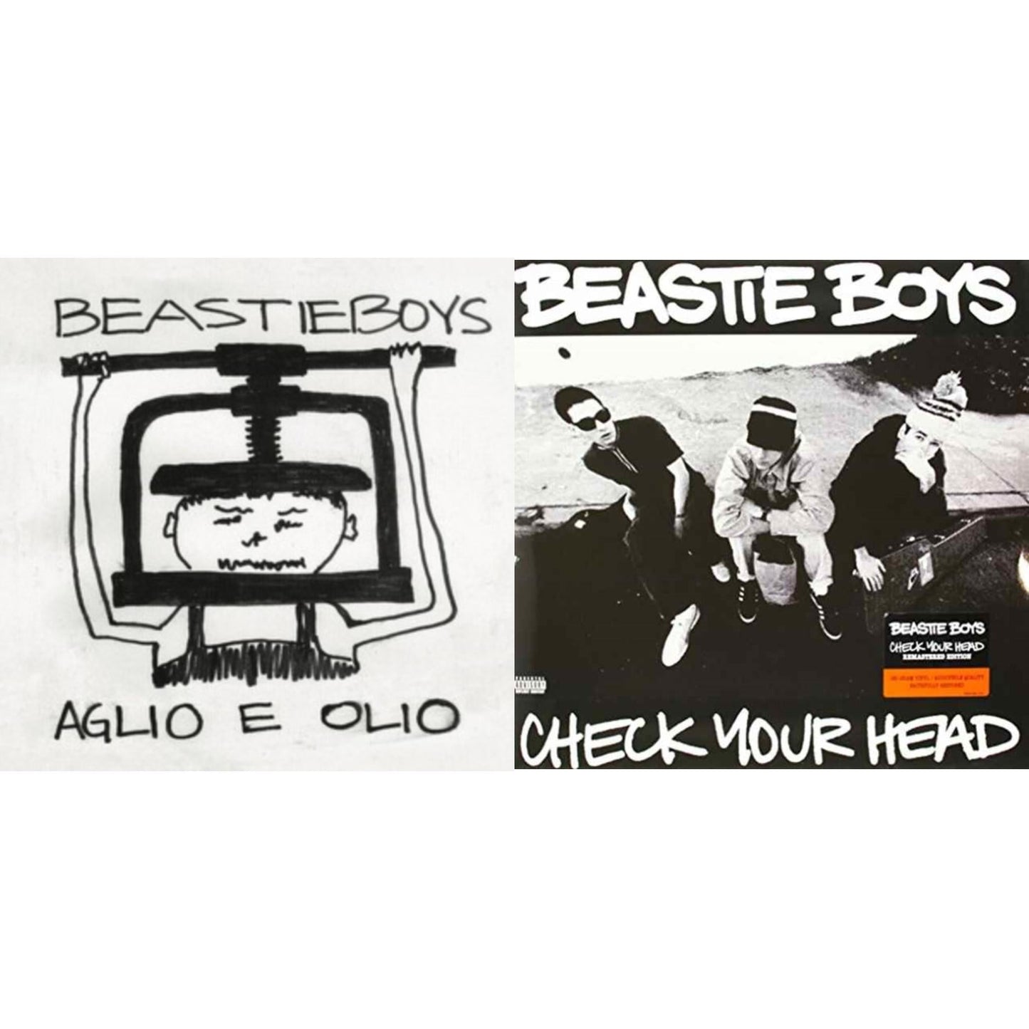 Beastie Boys - Check Your Head & Aglio E Olio - LP Vinyl Bundle