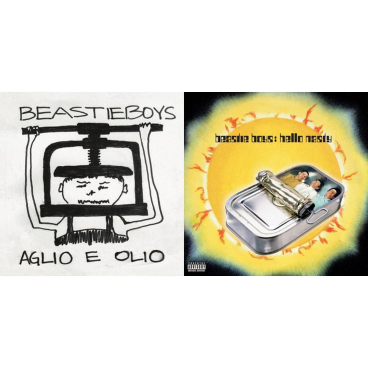 Beastie Boys - Hello Nasty & Aglio E Olio - LP Vinyl Bundle