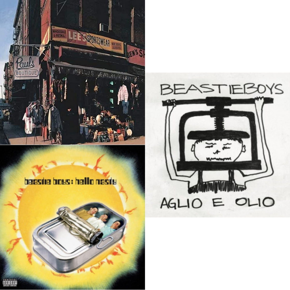 Paul's Boutique (20Th Anniversary) & Hello Nasty & Aglio E Olio