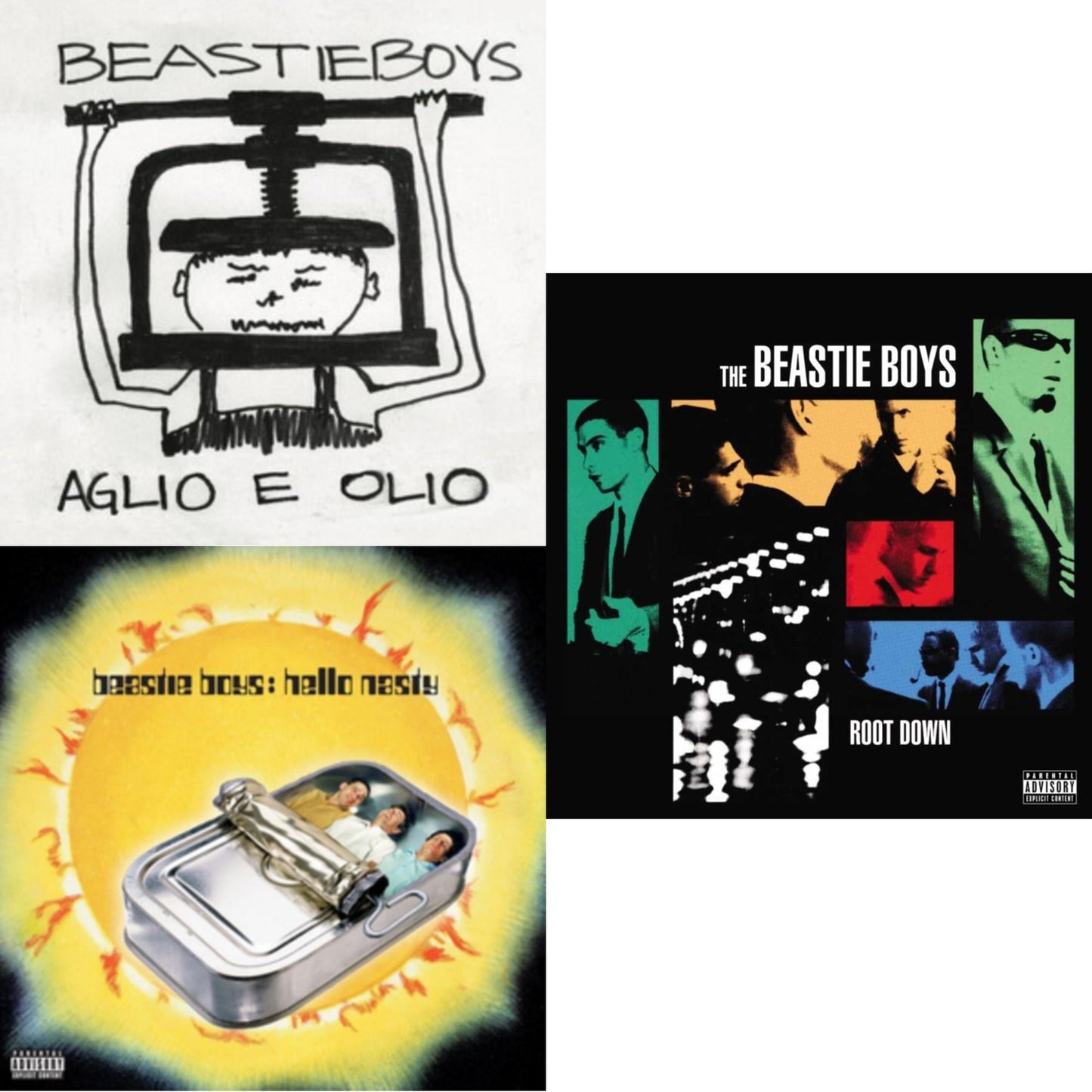 Hello Nasty & Aglio E Olio & Root Down Ep