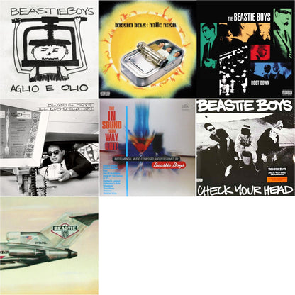 This is a 7 LP Vinyl SKU bundle.
1.This LP Vinyl is brand new.Format: LP VinylMusic Style: HardcoreThis item's title is: Aglio E OlioArtist: Beastie BoysLabel: CAPITOLBarcode: 602435921228Release Date: 3/4/2022
2.This LP Vinyl is brand new.