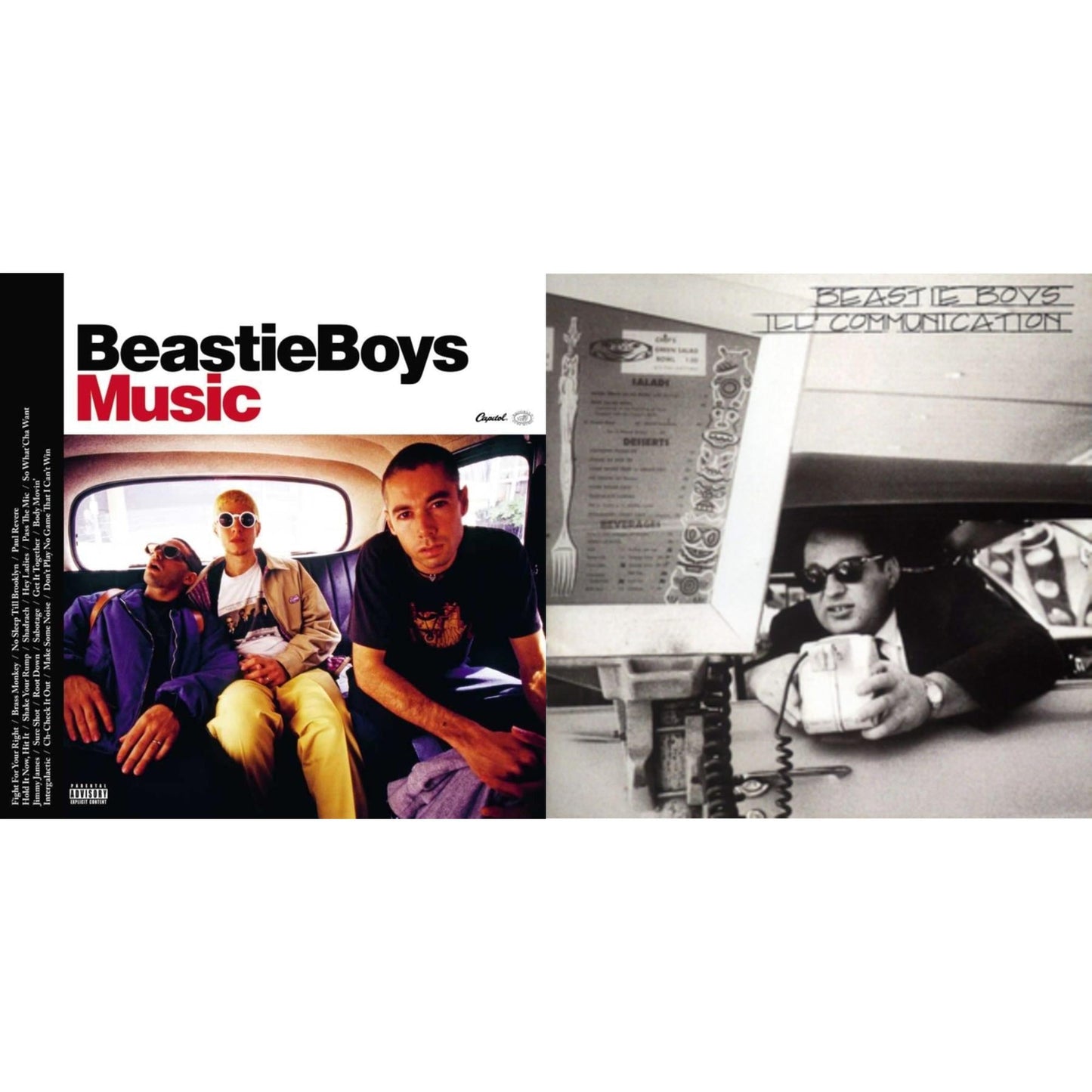 This is a 2 LP Vinyl SKU bundle.
1.This LP Vinyl is brand new.Format: LP VinylMusic Style: Boom BapThis item's title is: Ill CommunicationArtist: Beastie BoysLabel: CAPITOLBarcode: 5099969423215Release Date: 7/14/2009
2.This LP Vinyl is brand new.