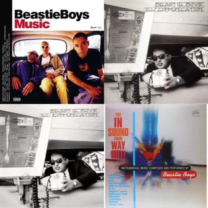 This is a 4 LP Vinyl SKU bundle.
1.This LP Vinyl is brand new.Format: LP VinylMusic Style: Boom BapThis item's title is: Ill CommunicationArtist: Beastie BoysLabel: CAPITOLBarcode: 5099969423215Release Date: 7/14/2009
2.This LP Vinyl is brand new.