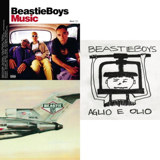 This is a 3 LP Vinyl SKU bundle.
1.This LP Vinyl is brand new.Format: LP VinylMusic Style: HardcoreThis item's title is: Aglio E OlioArtist: Beastie BoysLabel: CAPITOLBarcode: 602435921228Release Date: 3/4/2022
2.This LP Vinyl is brand new.