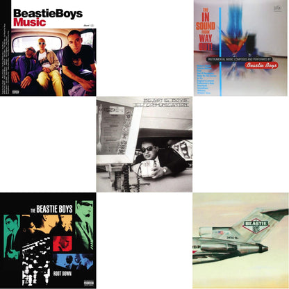 Ill Communication & Beastie Boys Music (2LP) & Licensed To Ill (30Th Anniversary Edition) & In Sound From Way Out (180G) & Root Down Ep