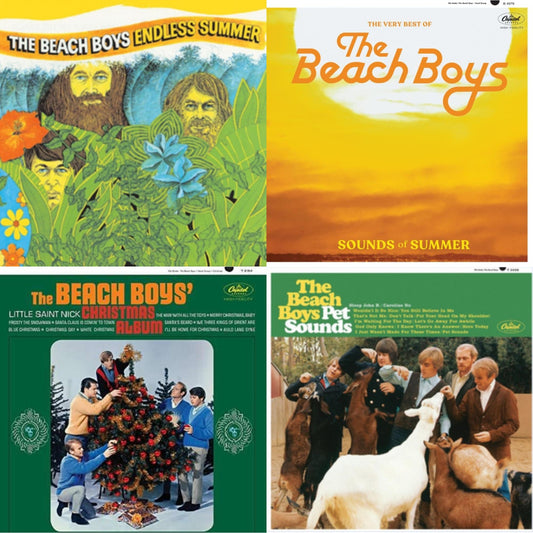 Endless Summer & Sounds Of Summer: The Very Best Of The Beach Boys (Remastered/2LP) & Beach Boys' Christmas Album (Mono) & Pet Sounds (Stereo)