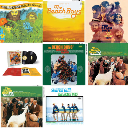Beach Boys - Endless Summer & Sounds Of Summer: The Very Best Of The Beach Boys (Remastered/2LP) & Sail On Sailor (2LP/7Inch) & Feel Flows: The Sunflower & Surf's Up Sessions 1969-1971 (2LP) & Beach Boys' Christmas Album (Mono) & Pet Sounds (Mono) &
