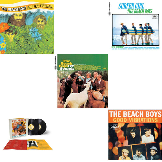 Endless Summer & Feel Flows: The Sunflower & Surf's Up Sessions 1969-1971 (2LP) & Pet Sounds (Mono) & Surfer Girl (75Th Anniversary) & Good Vibrations (Orange/Yellow Swirl-Marble LP Vinyl)