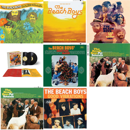 Beach Boys - Endless Summer & Sounds Of Summer: The Very Best Of The Beach Boys (Remastered/2LP) & Sail On Sailor (2LP/7Inch) & Feel Flows: The Sunflower & Surf's Up Sessions 1969-1971 (2LP) & Beach Boys' Christmas Album (Mono) & Pet Sounds (Mono) &
