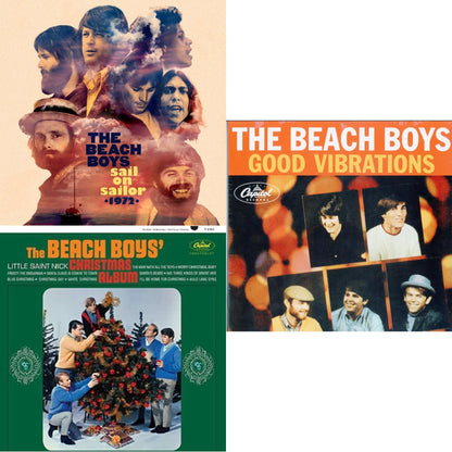 Sail On Sailor (2LP/7Inch) & Beach Boys' Christmas Album (Mono) & Good Vibrations (Orange/Yellow Swirl-Marble LP Vinyl)