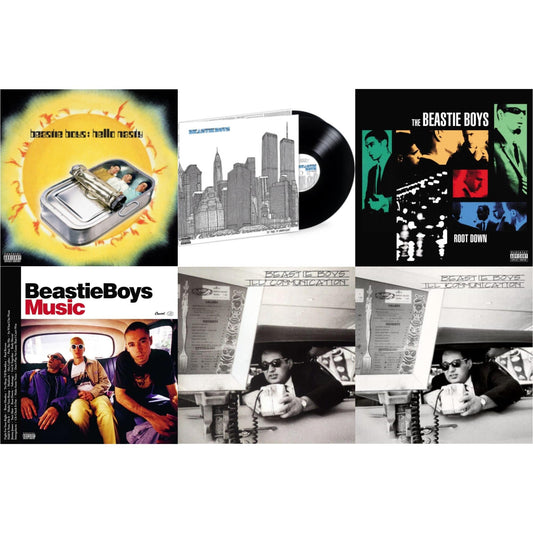 This is a 6 LP Vinyl SKU bundle.
1.This LP Vinyl is brand new.Format: LP VinylMusic Style: Boom BapThis item's title is: Ill CommunicationArtist: Beastie BoysLabel: CAPITOLBarcode: 5099969423215Release Date: 7/14/2009
2.This LP Vinyl is brand new.
