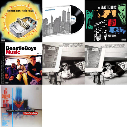 This is a 7 LP Vinyl SKU bundle.
1.This LP Vinyl is brand new.Format: LP VinylMusic Style: Boom BapThis item's title is: Ill CommunicationArtist: Beastie BoysLabel: CAPITOLBarcode: 5099969423215Release Date: 7/14/2009
2.This LP Vinyl is brand new.