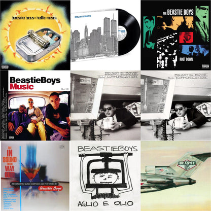 This is a 9 LP Vinyl SKU bundle.
1.This LP Vinyl is brand new.Format: LP VinylMusic Style: Boom BapThis item's title is: Ill CommunicationArtist: Beastie BoysLabel: CAPITOLBarcode: 5099969423215Release Date: 7/14/2009
2.This LP Vinyl is brand new.