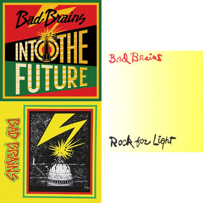 This is a 3 LP Vinyl SKU bundle.
1.This LP Vinyl is brand new.Format: LP VinylMusic Style: PunkThis item's title is: Into The Future (Green, Yellow, Red Splatter LP Vinyl)Artist: Bad BrainsLabel: MEGAFORCEBarcode: 020286234289Release Date: 6/4/2021
2.This LP Vinyl is brand new.