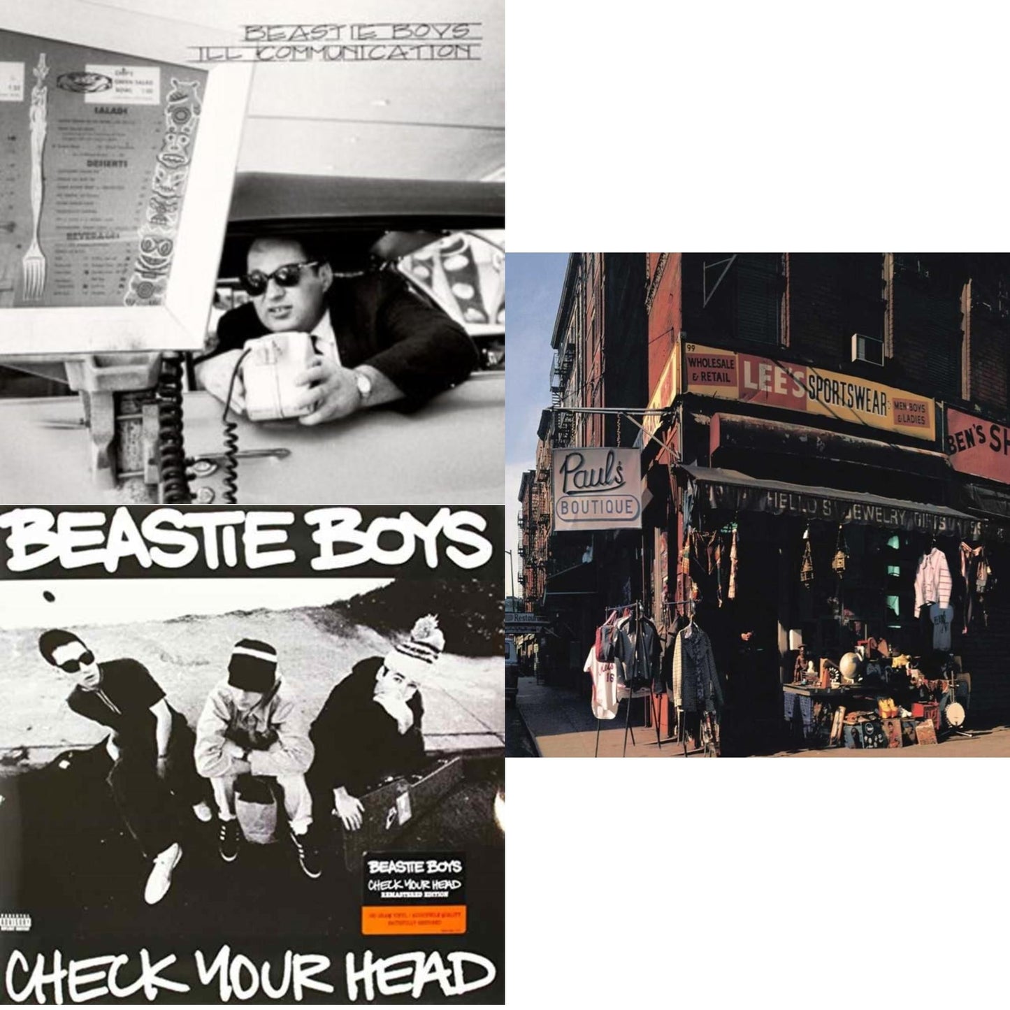 Check Your Head & Ill Communication (30Th Anniversary Deluxe Edition) (3LP) & Paul's Boutique (2LP)