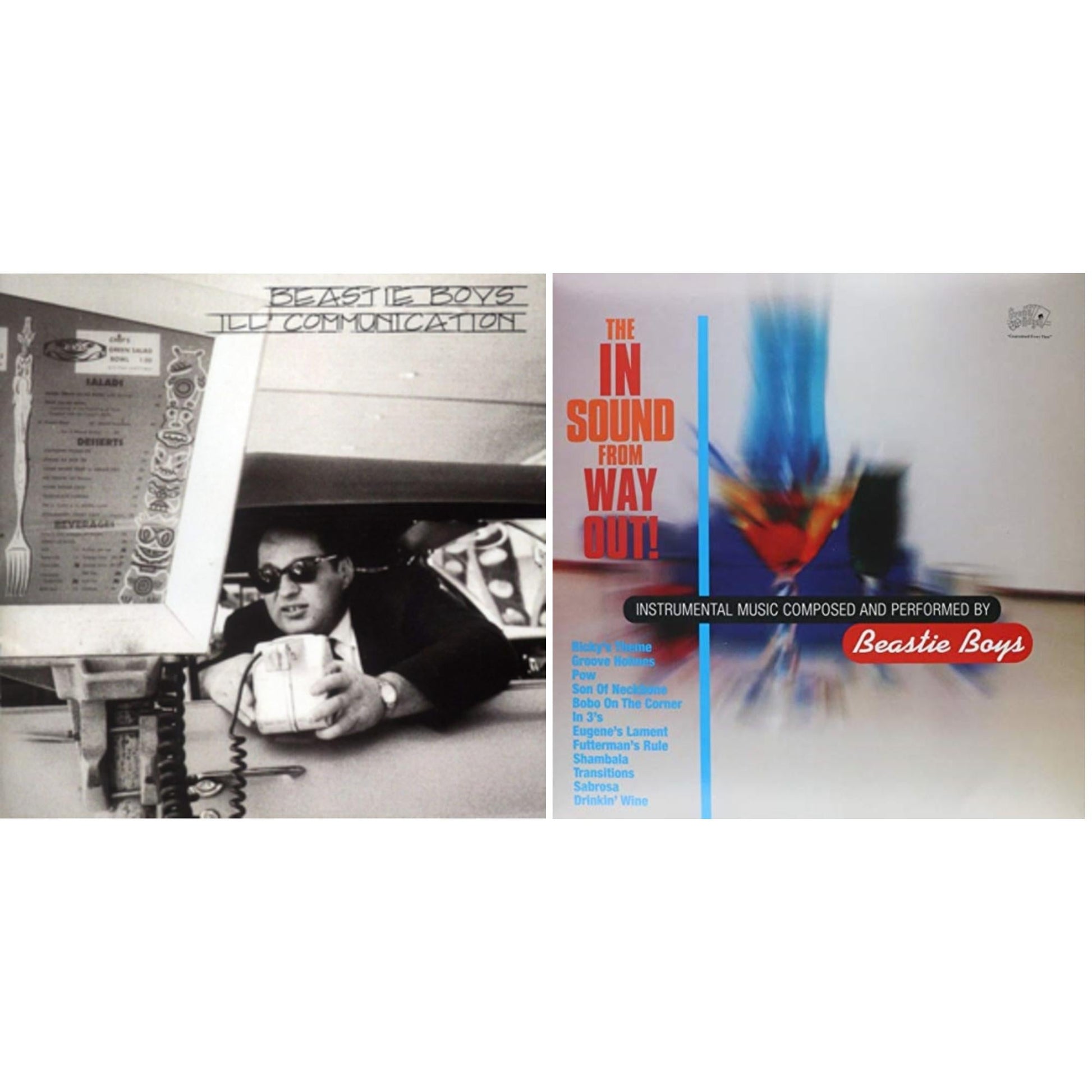 This is a 2 LP Vinyl SKU bundle.
1.This LP Vinyl is brand new.Format: LP VinylMusic Style: Boom BapThis item's title is: Ill CommunicationArtist: Beastie BoysLabel: CAPITOLBarcode: 5099969423215Release Date: 7/14/2009
2.This LP Vinyl is brand new.