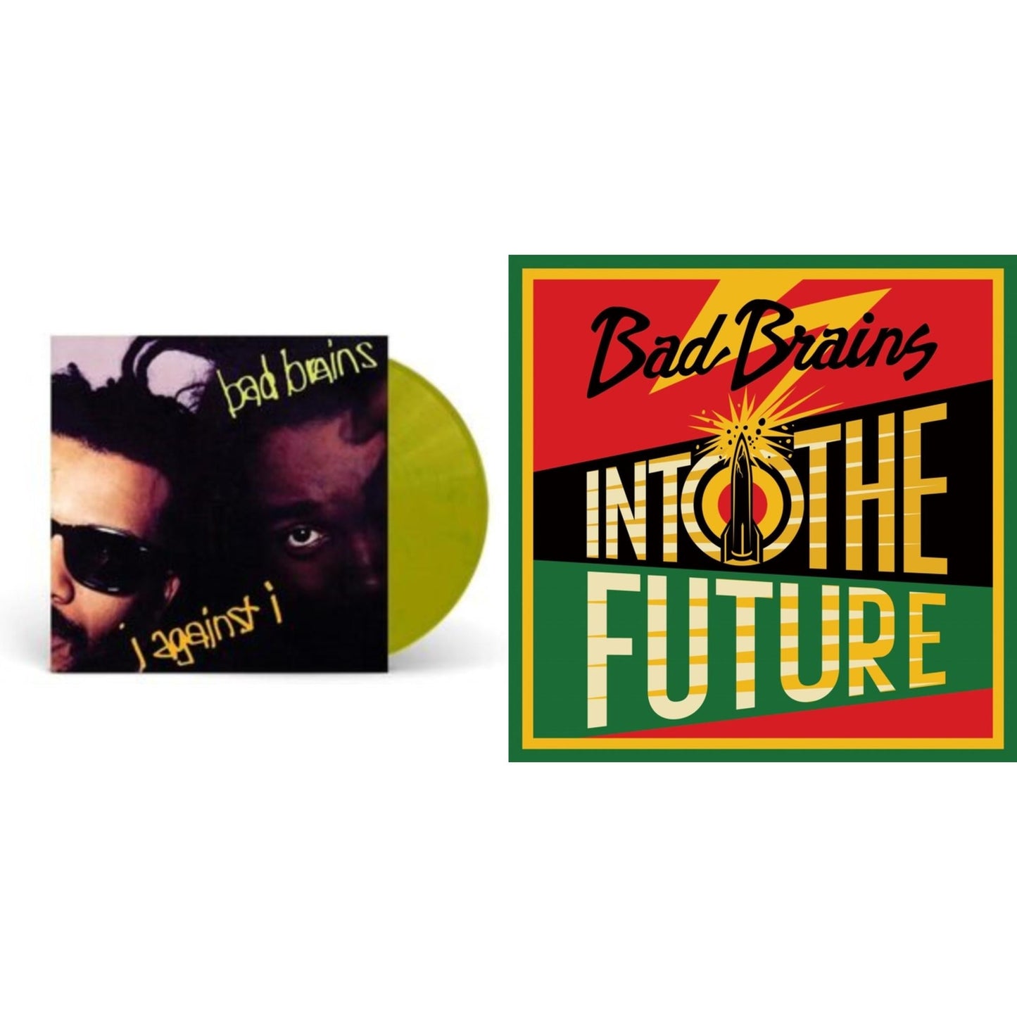 This is a 2 LP Vinyl SKU bundle.
1.This LP Vinyl is brand new.Format: LP VinylMusic Style: PunkThis item's title is: Into The Future (Green, Yellow, Red Splatter LP Vinyl)Artist: Bad BrainsLabel: MEGAFORCEBarcode: 020286234289Release Date: 6/4/2021
2.This LP Vinyl is brand new.