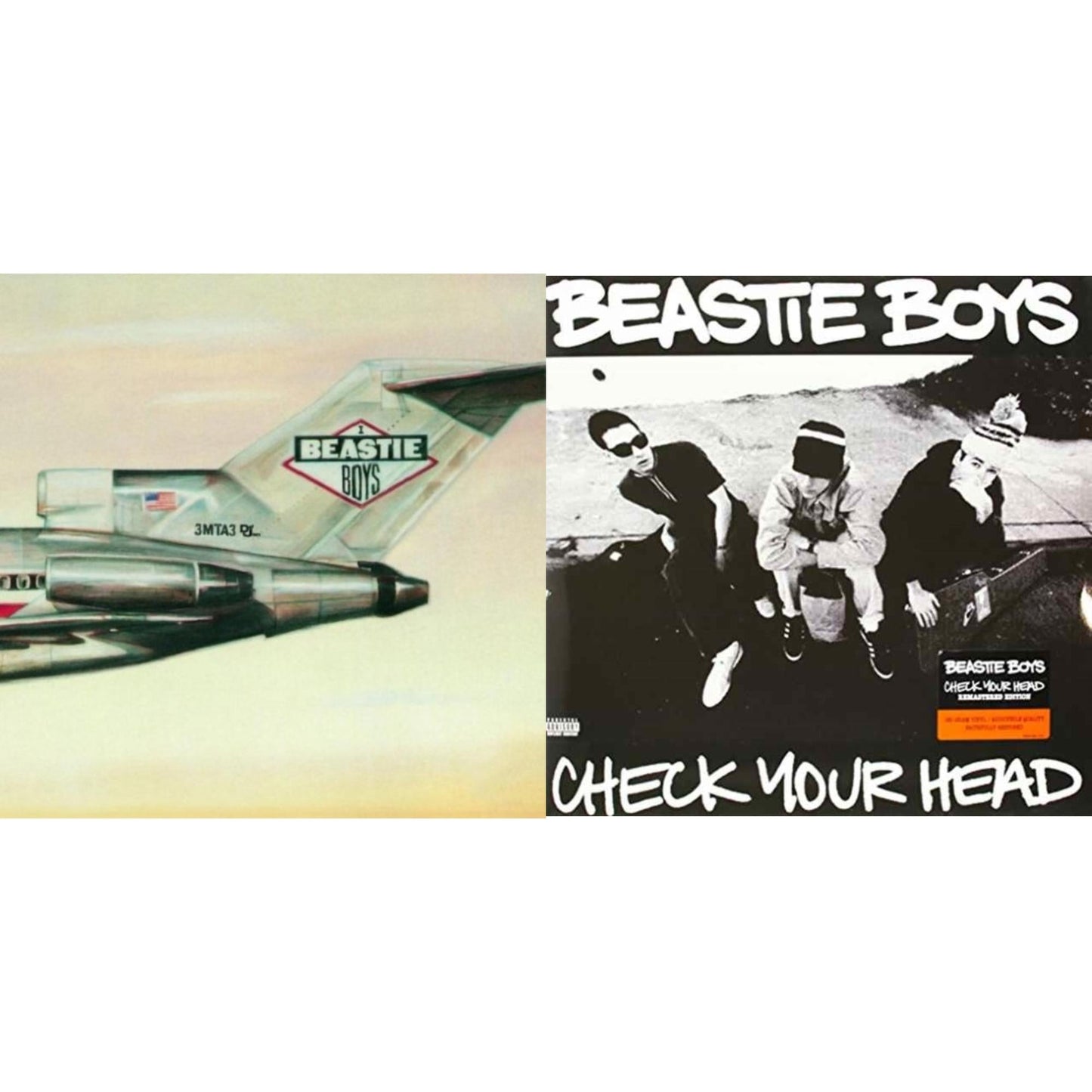 Beastie Boys - Check Your Head & Licensed To Ill (30Th Anniversary Edition) - LP Vinyl Bundle