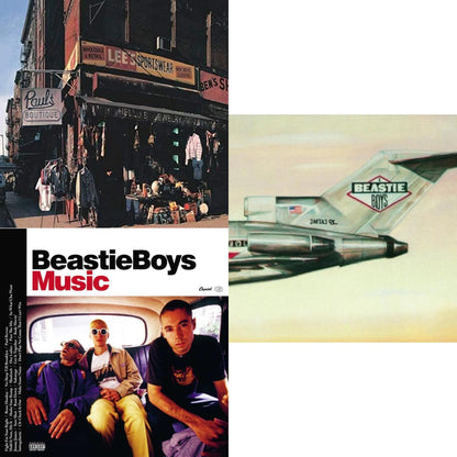 Paul's Boutique (20Th Anniversary) & Beastie Boys Music (2LP) & Licensed To Ill (30Th Anniversary Edition)